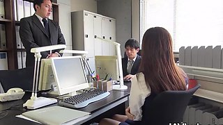 Yura fucks her boss for promotion.