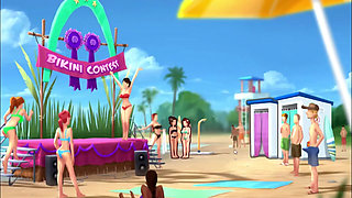 Summertime Saga - Eve might be pregnant after Johannes fucked her