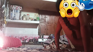 Couple in kitchen Room
