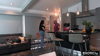 German Bitch Hunter Fucks Hot Latina Gali Diva - Juicy Ass and Wet Pussy in 4K