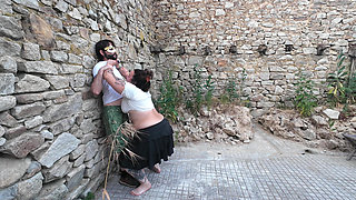 Carry & Reward 6 - Strong BBW Wife Collar Lift, Wall Domination, Edging & Facesitting