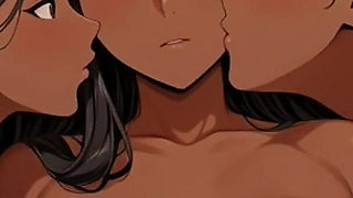 191. Lesbians Kiss Girls and Boys, Ai Animation