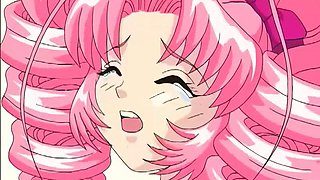 Cartoon teen with massive tits rides thick hard cock in POV