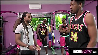 Rookies Initiation Leads To Airtight Dp Gangbang For Coachs Wife! - Cory Chase