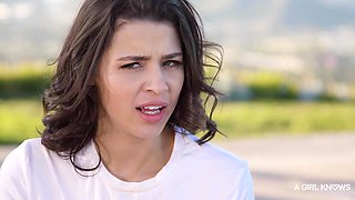 Kay Lovely Surrenders to Sensual Blonde Passion