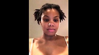 Hot Black Maid Does Some Webcam Black and Ebony