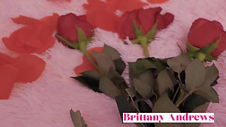 Brittany a Teaches How to Fuck Her Twat for Valentines Day!