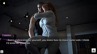 The Stepmother Is Dancing Playfully with the Neighbor