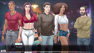 Nympho strap-on action with horny animated girls