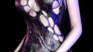 Sculpted Seduction: 3D Girl Model - 3D Animation Hentai