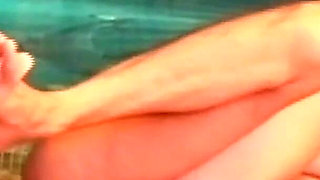 In the Pool He Licks Her Pussy and Then Breaks Her Ass