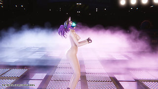 Aespa - Armageddon - Akali Sexy Naked Dance