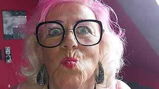 Mature Slut Drenches Pants in Hot Piss Flood