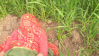 The Village's Desi Sister-in-law Is Yearning for Sex in the Outdoor Open Field.