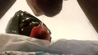 MILF with Ring Gag, Fake Lips, Mouth and Facial