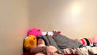 Close up teen foot worship