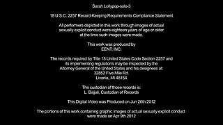 Sarah in the Bathroom