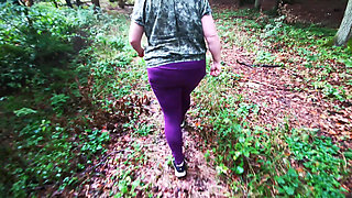 Naked Tits in the Woods Have to Be Punished