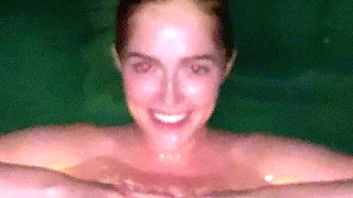 Amateur teen outdoor blowjob