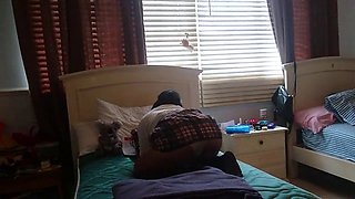 Horny Asian Student Masturbates After School