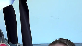 Fast Fuck: Tattooed Ghost Face Sam Garro Destroyed My Tiny Pussy - Hard, Rough Sex & Facial Cumshot