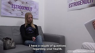 Czech Blonde Casting: POV Estrogenolit