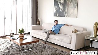 Love Her Feet featuring Rion King and Scarlett Bloom's shaved movie
