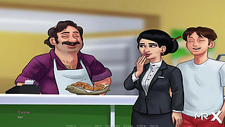 SummertimeSaga - Kiss at Workplace E4 #5