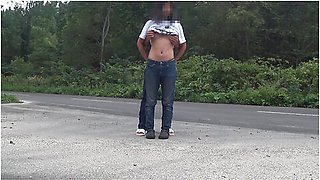 見られちゃったても気を取り直して続けます　　続きはmyfansへ応援おねかいします　野外露出/ハイハン/日本人/ひな/素人/amateur/japanese/hentai