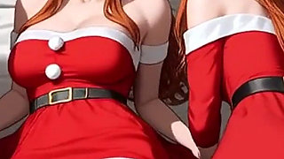 Santa Girl Bouncing Ass (ai Animation)