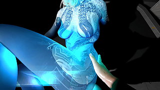 Cortana loves my dick - 3D hentai uncensored SFM