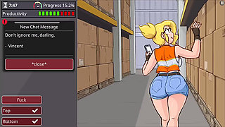 Big boobs big ass girl fucks two huge cocks - barely working gameplay level 2