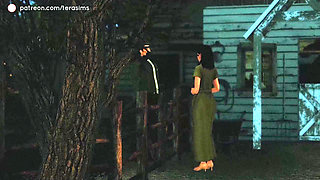 3D - Slutty girl is riding this cock like no tomorrow