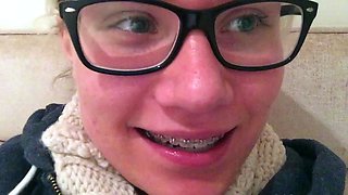 Amateur webcam blowjob and cumshot