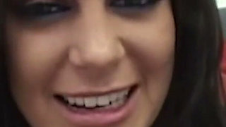 POV This Beauty with a Colorful Tattoo Is Giving Your Fad Manhood a Moist Blowjob