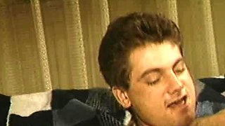 POV blowjob for big cock from blonde MILF