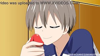 Japanese Teen Hana Uzaki Hardcore Hentai Animation (Big Tits, Big Cock)
