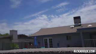 Masa Diali's Teen Brunette Passion in BBC POV Heat