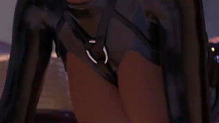 I Secretly Fuck My Big Ass Teacher and Creampie Her Pussy - Midnight Paradise