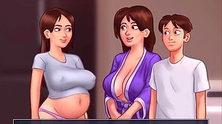 Summertime saga - Johannes fucked Iwanka ... Liu got fucked and ...hannes fucked Roz ... Johannes and Eric fucked Mrs. Johnson