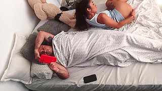 I masturbate in front of my horny stepfather and we make a video.