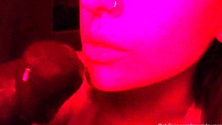Amateur blonde teen sucks dick in hot pov blowjob sex tape