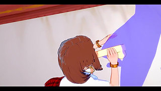 My Hero Academia Hentai - Uraraka Blowjob and Fucked - Japanese Asian Manga Anime Film Game Porn