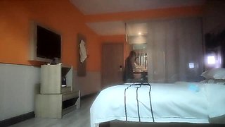 Wife Couple Hardcore Sex Hotel Room Hidden Cam Voyeur