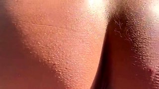Luscious Monika Fox In Pink Bodysuit Undresses In Kitchen