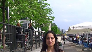 Close up teen foot worship