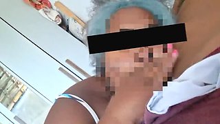 Innocent Indian Aunty Sucks Cock and Gets Fucked Doggystyle - Homemade BBW Sex