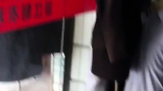 Small titted Asian deep nub and ass fuck