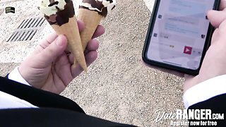 Date RANGER featuring Ania Kinski's ass licking sex