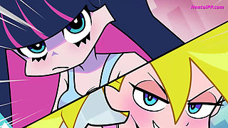 Panty, Stocking, Scanty and Kneesocks Do Beach Activities ( Cartoon Parody )
